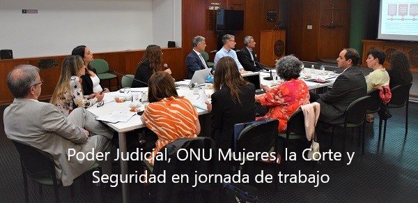 Poder Judicial, ONU Mujeres, texto alternativo