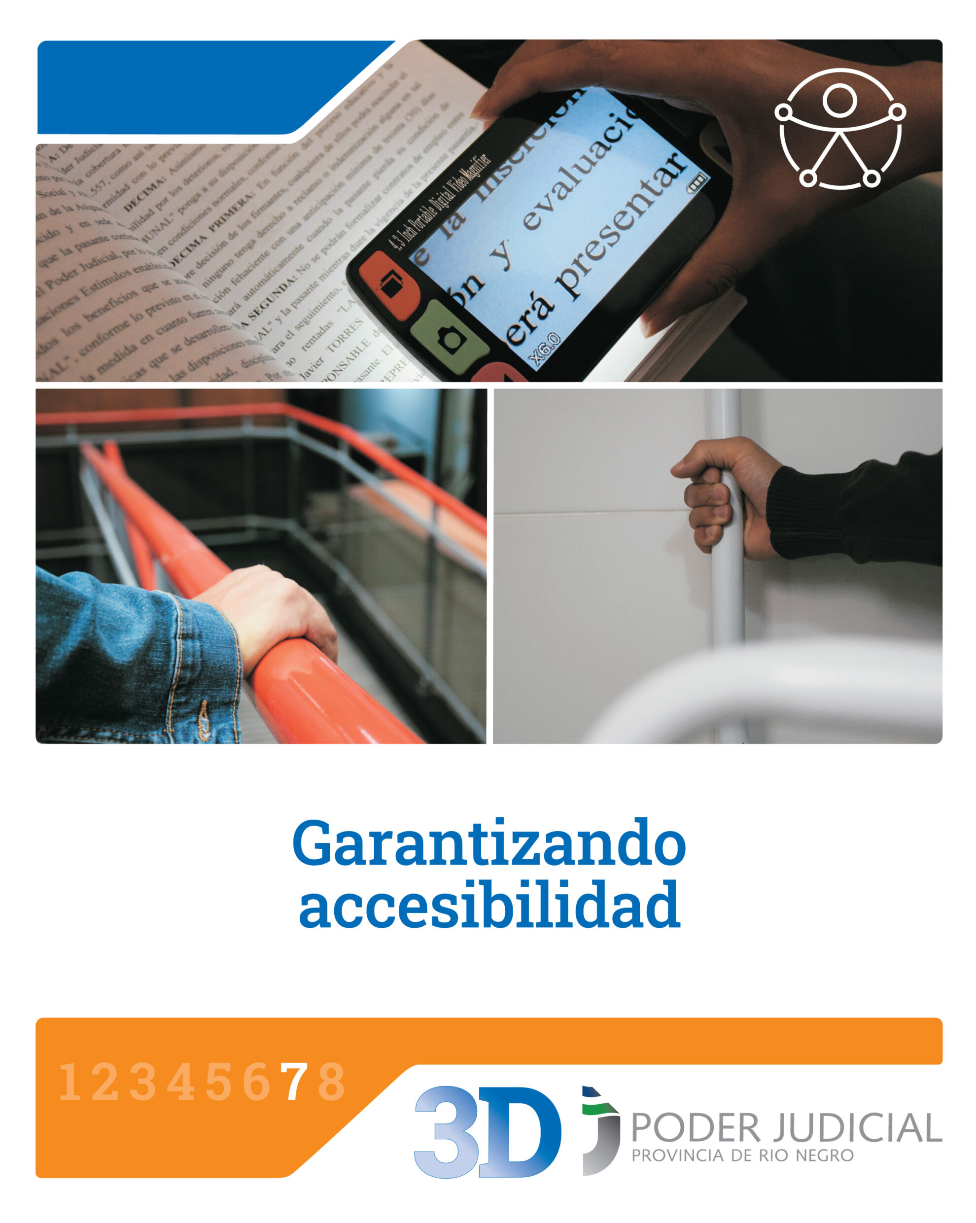 3 de diciembre, Día internacional de las personas con Discapacidad. Gráfica con distintas imágenes de personas con discapacidad que trabajan en el Poder Judicial. Derecho al trabajo y al empleo. 4% del cupo laboral. Concurso específico PCD. Inclusión de 10 personas con discapacidad en la 1er. Circunscripción. Realizando ajustes razonables para superar barreras. Garantizando accesibilidad. Inclusión laboral a 40 años de democracia.